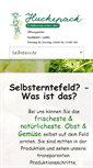 Mobile Screenshot of huckepack-ernte.de